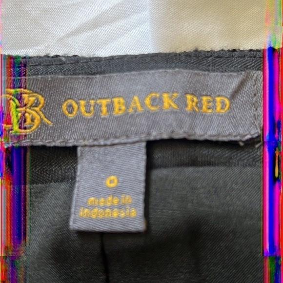 OUTBACK Red black mini skirt - Picture 11 of 12
